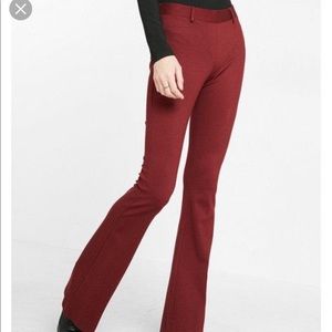 Express Mid-Rise pull on flare pant